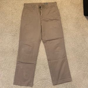 Haggar Men’s Straight Fit Khaki Pants